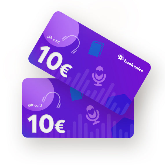 Bookvoice Gift Card 10€