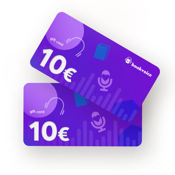 Bookvoice Gift Card 10€