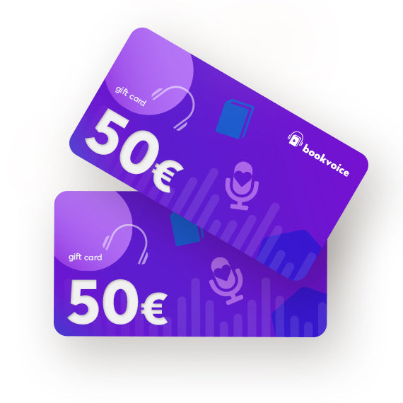 Bookvoice Gift Card 50€